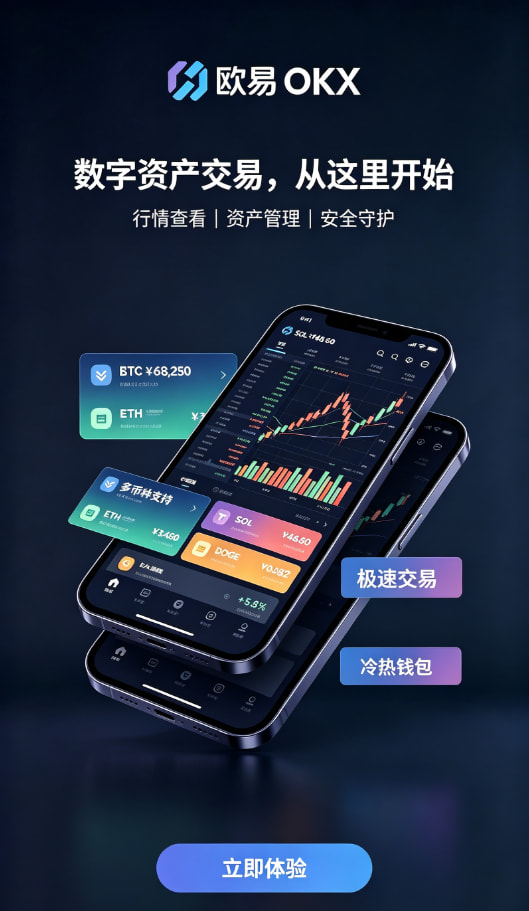 欧交易所app官网安装充值与买币步骤